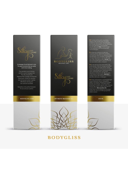 BodyGliss - Erotic Collection Silky Soft Silicone-Based Lubricant - 250 ml