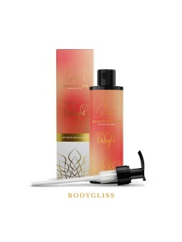 BodyGliss - Massage Oil And Lubricant in 1 Strawberry & Champagne - 150 ml