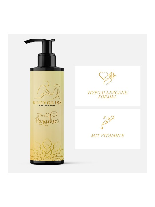 BodyGliss - Massage Oil and Lubricant in One Pina Colada - 150 ml