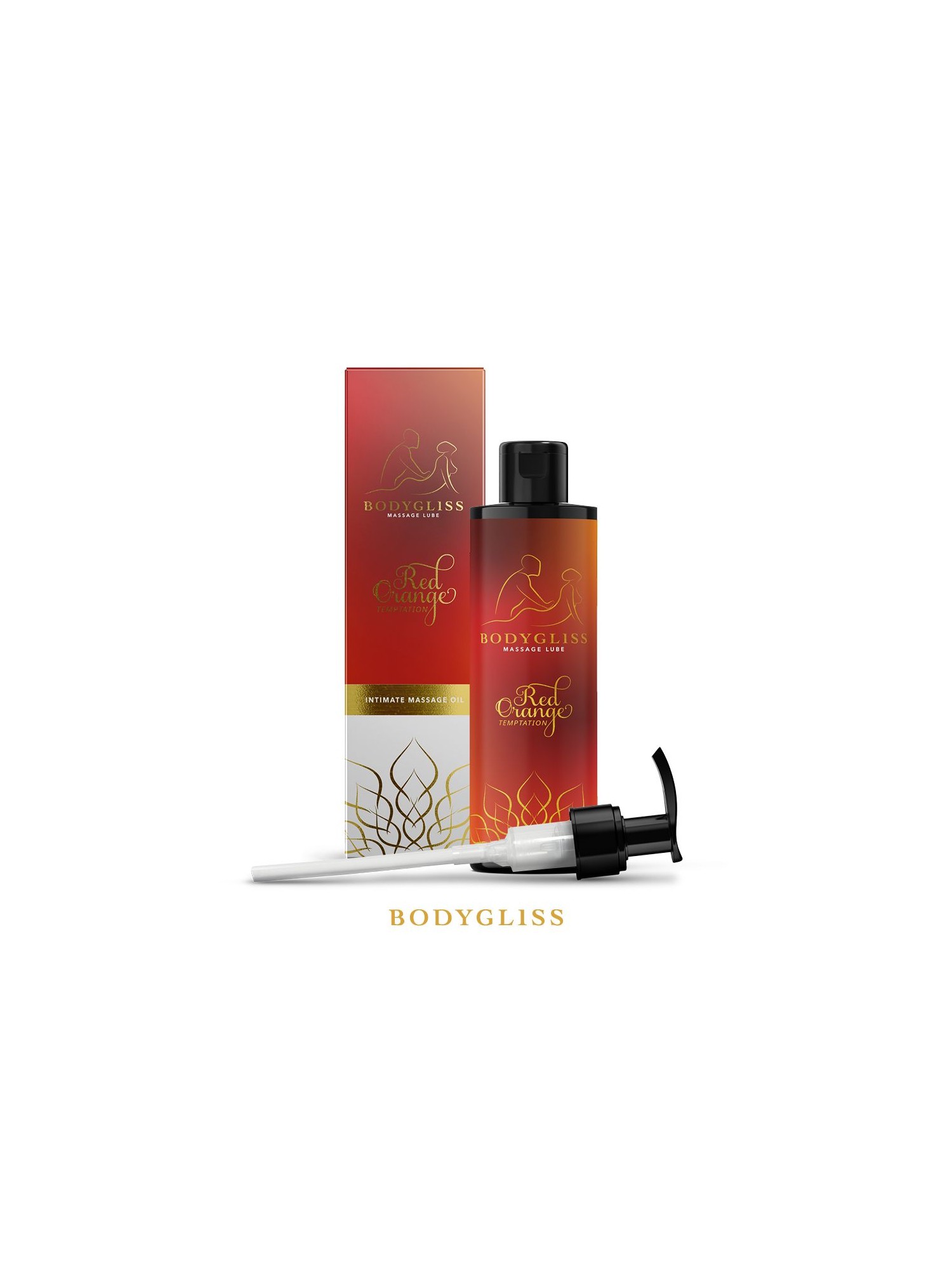 BodyGliss - Massage Oil and Lubricant in 1 Blood Orange - 150 ml