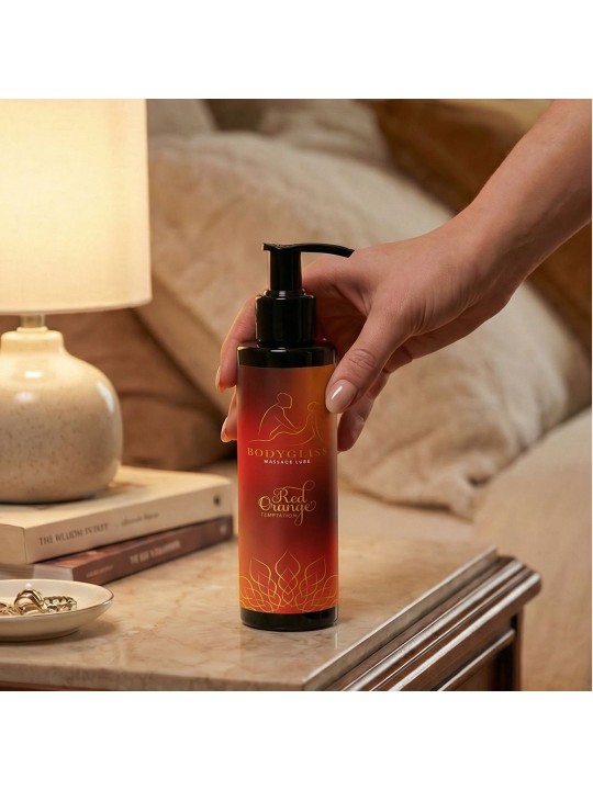 BodyGliss - Massage Oil and Lubricant in 1 Blood Orange - 150 ml