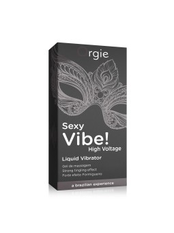 Orgie - Sexy Vibe! High Voltage Liquid Vibrator - 15 ml