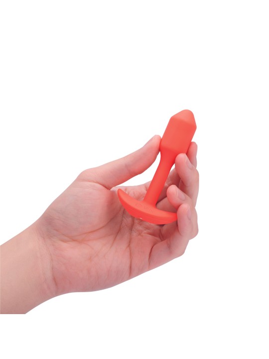 B-Vibe - Vibrating Snug Plug 1 (S) Orange