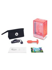 B-Vibe - Vibrating Snug Plug 1 (S) Orange