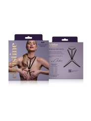 Strappy Harness Bralette Secret Love- black