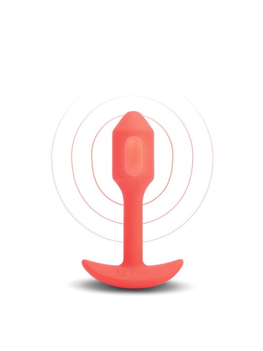 B-Vibe - Vibrating Snug Plug 1 (S) Orange