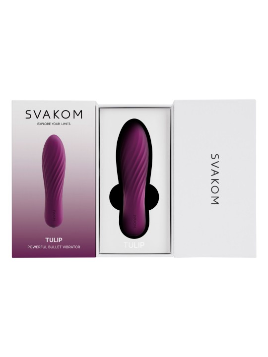 SVAKOM - Tulip Krachtige Vibrator - Paars