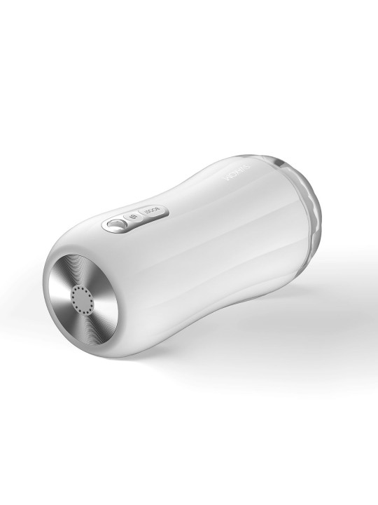Svakom - Robin Vibrating Masturbator - White