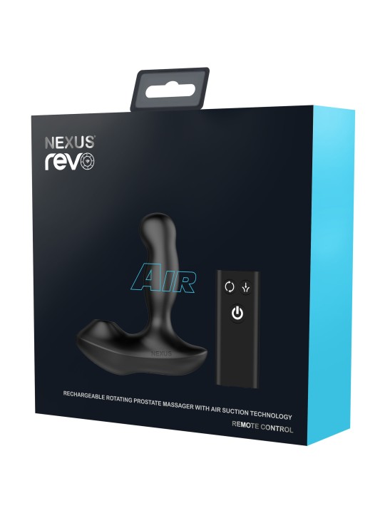 Nexus - Revo Air Roterende Prostaat Vibrator Met Luchtdruk Stimulatie