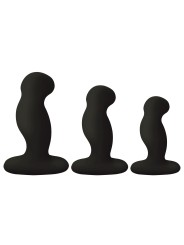 Nexus - G-Play Trio Plus Unisex Vibrator Pack - S/M/L - Zwart