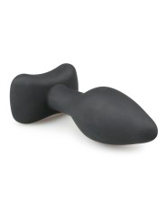 Kleine zwarte siliconen buttplug