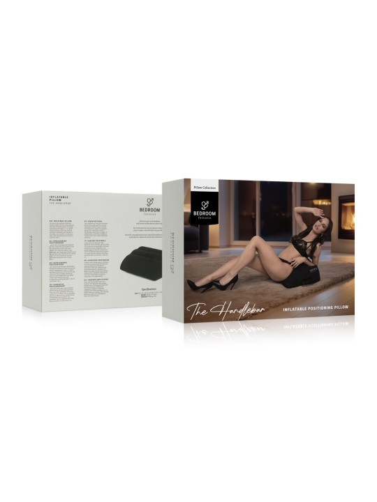 Bedroom Fantasies - The Handlebar Opblaasbaar Kussen - Zwart