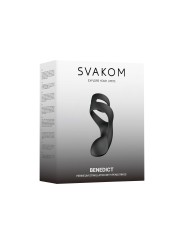 SVAKOM - Benedict Dual Ring Perineum Stimulator - Black