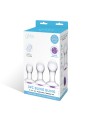 Glas - Bling Bling Glass 3 pc Anal Training Kit