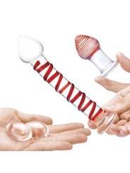 Glas - Mr. Swirly 4 pc Set with Glass Kegel Balls & Butt Plu