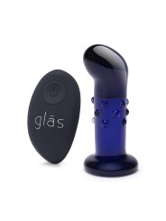 Glas - Rechargeable Remote Controlled Vibrating Dotted  G-Sp