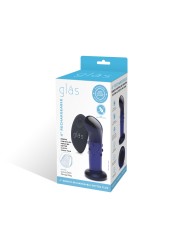 Glas - Rechargeable Remote Controlled Vibrating Dotted  G-Sp
