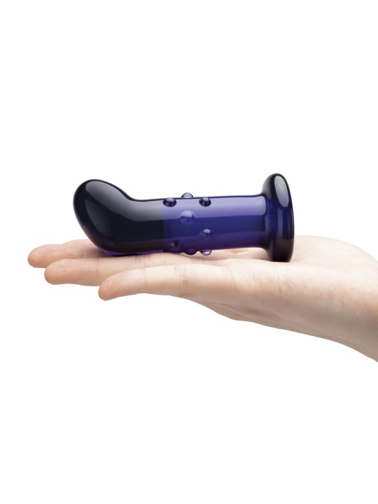 Glas - Rechargeable Remote Controlled Vibrating Dotted  G-Sp