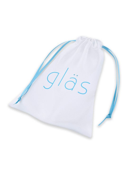 Glas - Rechargeable Remote Controlled Vibrating Dotted  G-Sp