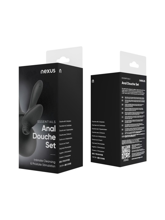 Nexus - Intimate Shower Set with Two Silicone Nozzles