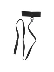 Sportsheets - Sex & Mischief Black Leash & Collar