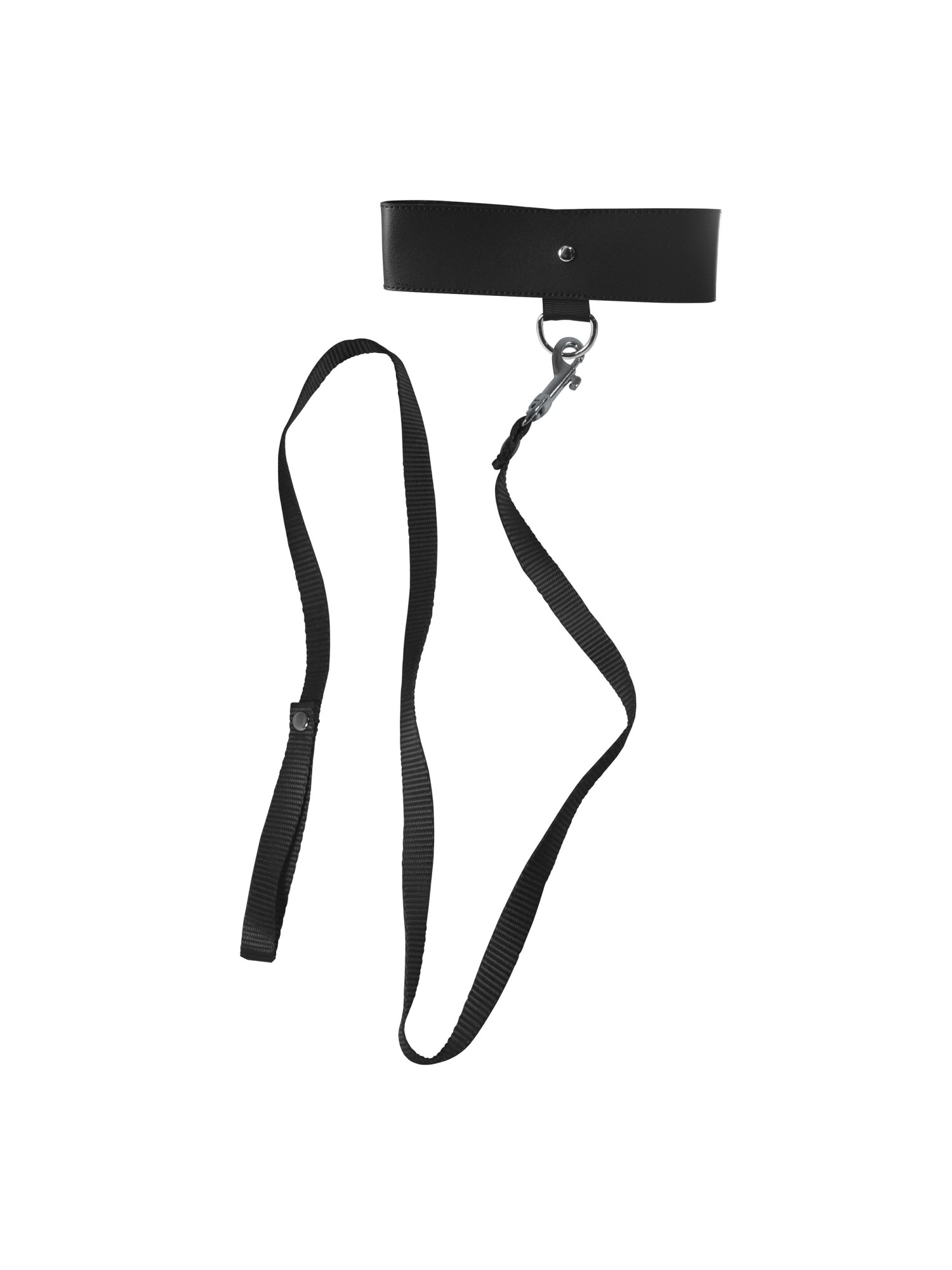 Sportsheets - Sex & Mischief Black Leash & Collar