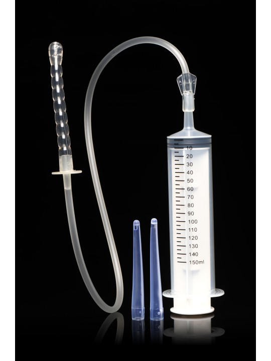 XR Brands - Enema Spuit met Accessoires - 150 ml