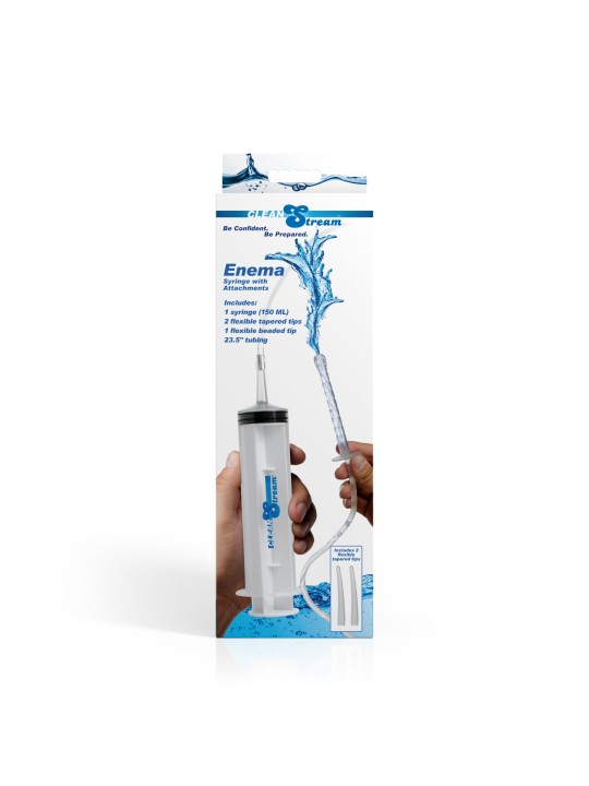 XR Brands - Enema Spuit met Accessoires - 150 ml