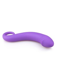 Siliconen prostaat dildo - paars
