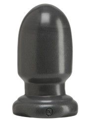 Ronde brede dildo grijs