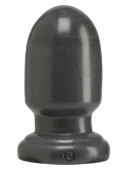 Ronde brede dildo grijs
