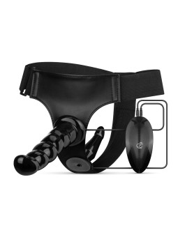 Easytoys Fetish - Vibrating Strap-On Set - Black
