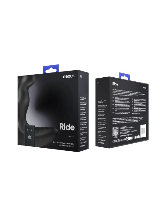 Nexus - Ride Prostate Vibrator Dual Motor With Remote Control