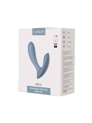 SVAKOM - Erica Panty Vibrator - Dusty Blue