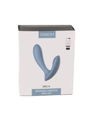 SVAKOM - Erica Panty Vibrator - Dusty Blue