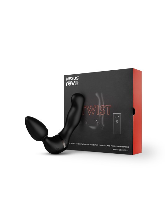 Nexus - Revo Twist Double Anal & Prostate Massager - Black