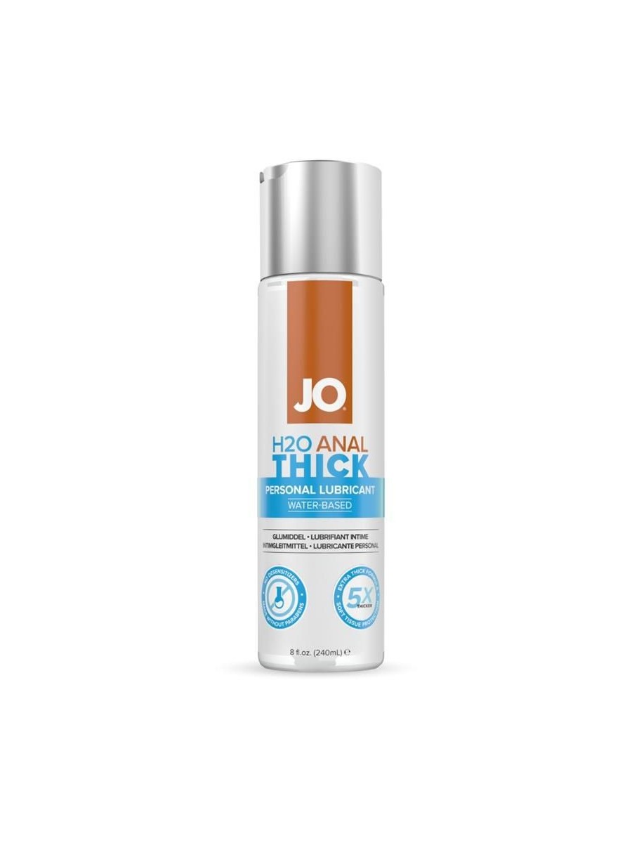 System JO - H2O Anal Thick Lubricant - 240 ml