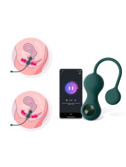 Magic Motion - Duo Smart Kegel Vibrator with Weights - Green