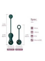 Magic Motion - Duo Smart Kegel Vibrator with Weights - Green