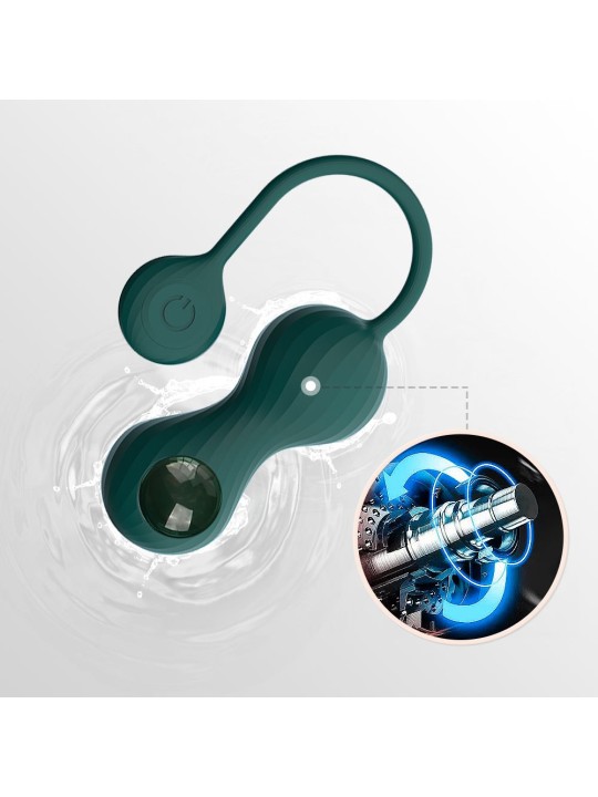 Magic Motion - Duo Smart Kegel Vibrator with Weights - Green