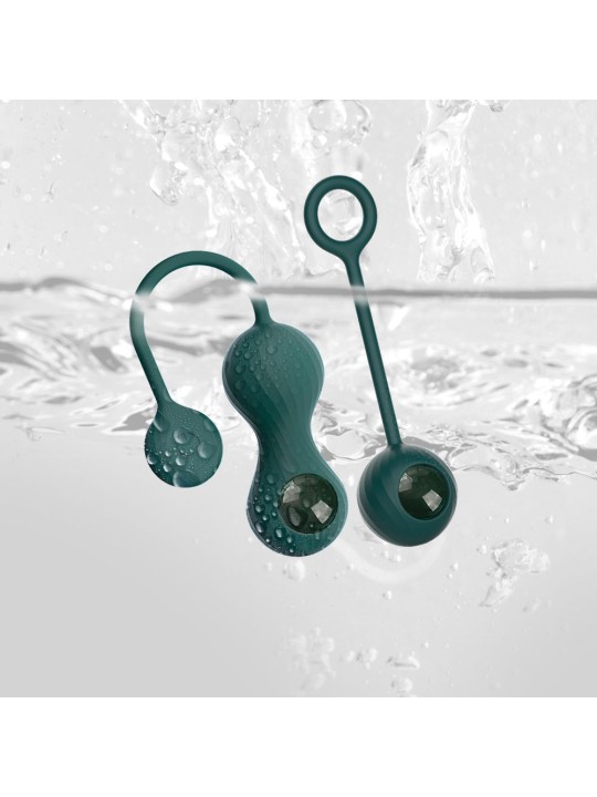 Magic Motion - Duo Smart Kegel Vibrator with Weights - Green