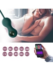 Magic Motion - Duo Smart Kegel Vibrator with Weights - Green