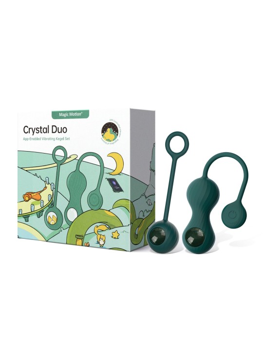 Magic Motion - Duo Smart Kegel Vibrator with Weights - Green