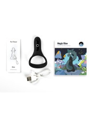 Magic Motion - Rise Smart Vibrerende Cockring - Black