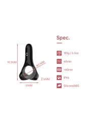 Magic Motion - Rise Smart Vibrerende Cockring - Black