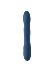 Svakom - Aylin Powerful Pulsating Dual-Headed Vibrator - Dark Blue