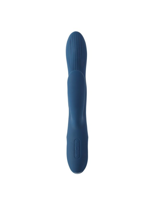 Svakom - Aylin Powerful Pulsating Dual-Headed Vibrator - Dark Blue