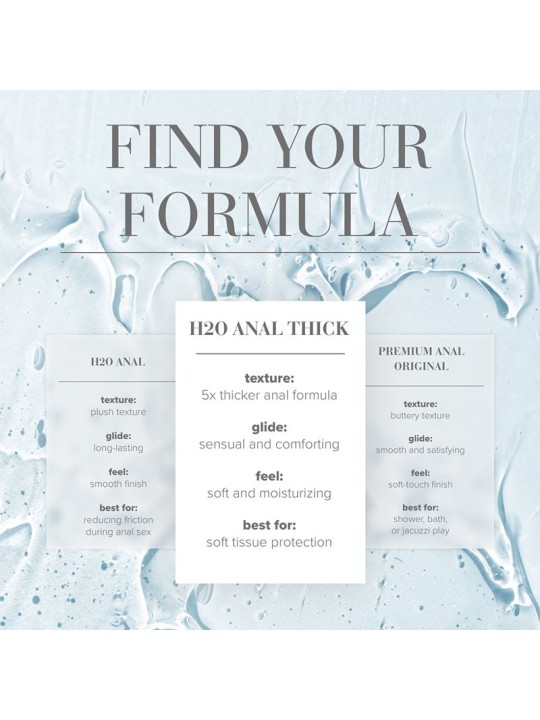 System JO - H2O Anal Thick Lubricant - 60 ml