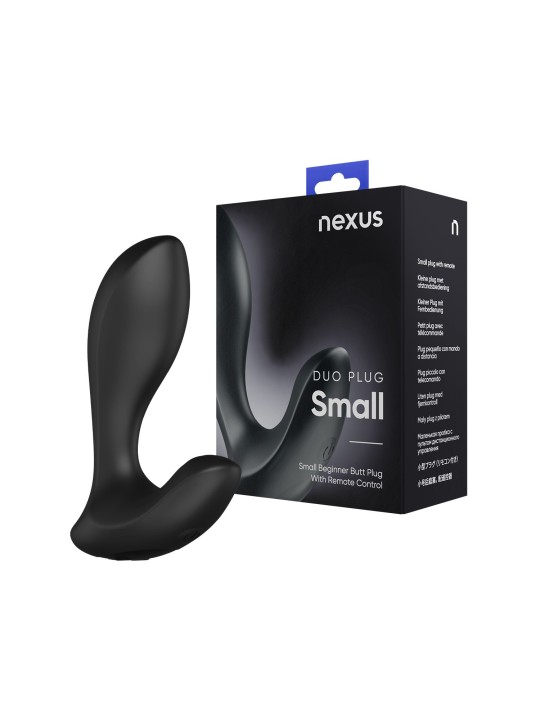 Nexus - Duo Butt Plug Small- Black