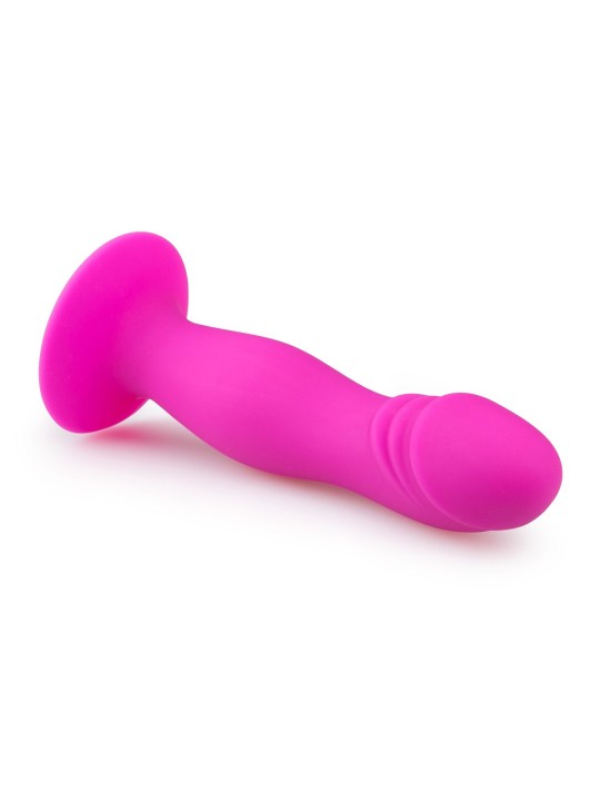 Pink Silicone Suction Cup Dildo